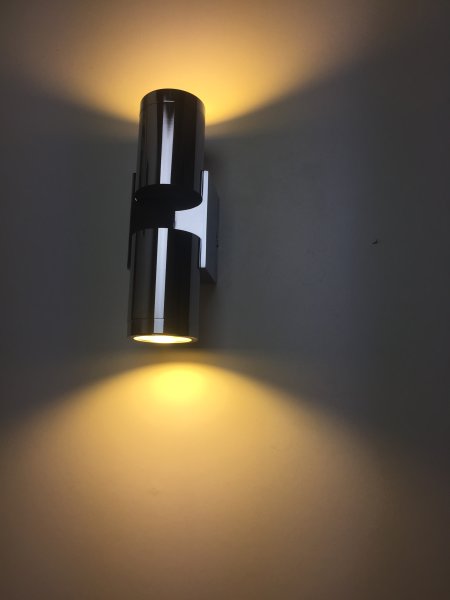 SpiceLED Wandleuchte | MirrorLED-14 | 2x7W warmweiß | LED Wandlampe Outdoor