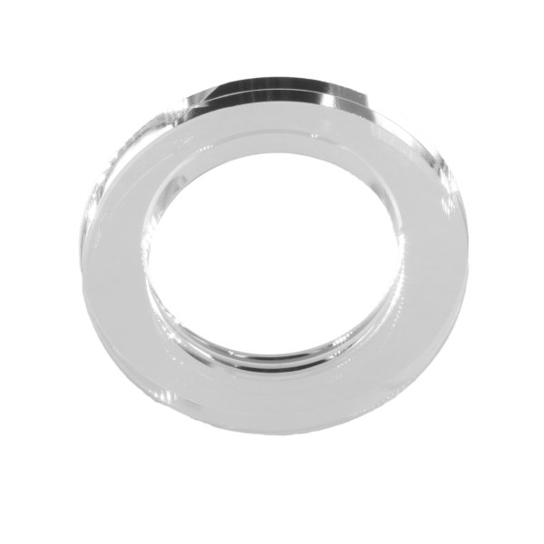 SpiceLED | CrushLED Ersatzglas rund | Fullbody-Glas | Klarglas Design mit Spiegeleffekt| Einbaustrahler