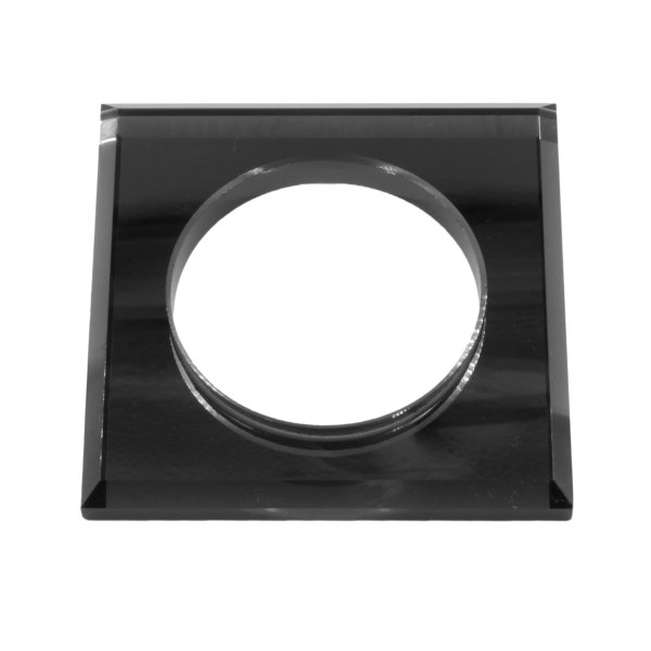 SpiceLED | CrushLED Ersatzglas quadratisch | Fullbody-Glas | Black-Color-Design
