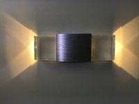 SpiceLED Wandleuchte | GlassLED-2 | 2x1W warmweiß | LED...
