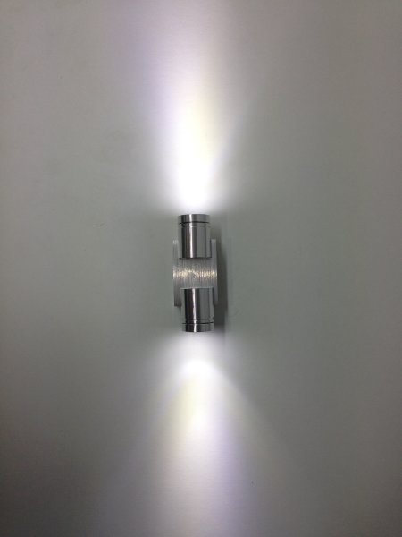 SpiceLED Wandleuchte | MirrorLED-1 | 2x3W kaltweiß | LED Wandlampe